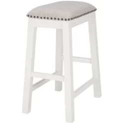Aero Counter Stool (Set Of 2) - White - Safavieh -Safavieh Store GUEST 03009933 eeed 4400 b5c0 7905bb9b25bd