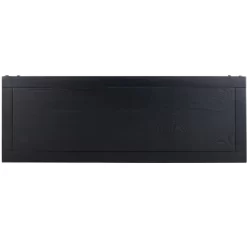 Dinesh Console With Storage Shelf - Black/Dark Walnut - Safavieh -Safavieh Store GUEST 1d1925b5 806e 40d1 afe7 c1c7462a8d8f