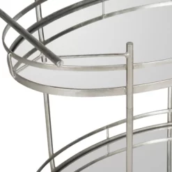 Dante Bar Cart - Silver/Mirror - Safavieh -Safavieh Store GUEST 1e1cf7d6 ae29 4bfb 9a44 93dd73361612
