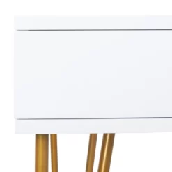 Pine Two Drawer Desk - White/Gold - Safavieh 13 Pine Two Drawer Desk - White/Gold - Safavieh -Safavieh Store GUEST 26793570 a289 43dc a234 214fc47941cc