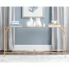 Maurice Console - Gold/Glass - Safavieh
