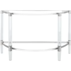 Anabelle Acrylic Console Table - Safavieh -Safavieh Store GUEST 3d09f813 362d 4551 b8fe 9fbae0c845c9