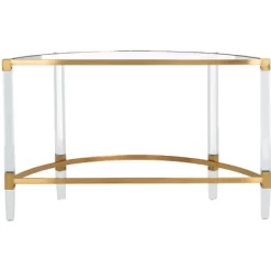 Anabelle Acrylic Console Table - Safavieh -Safavieh Store GUEST 43a8030a be21 4dcd 857f fcdcac0f16ce
