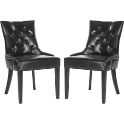 Harlow Tufted Ring Chair (Set Of 2) - Safavieh -Safavieh Store GUEST 456d1556 fad7 4cad 86c4 e4b850c6c492