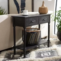 Peyton 2 Drawer Console Table - Safavieh