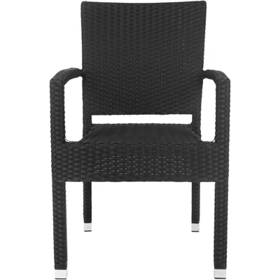 Kelda Stacking Arm Chair (Set Of 2) - Safavieh 2 Kelda Stacking Arm Chair (Set Of 2) - Safavieh - Image 2