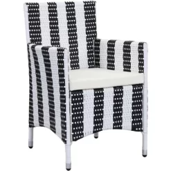 Kendrick Chair (Set Of 2) - Black/White - Safavieh -Safavieh Store GUEST 525899b7 98ea 4570 b97b 4178945e4fe4