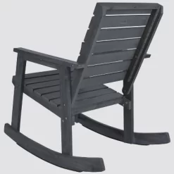 Geneva Wood Patio Rocking Chair - Gray - Safavieh 6 Geneva Wood Patio Rocking Chair - Gray - Safavieh -Safavieh Store GUEST 5635cc21 d486 48d9 b296 47182d43b8d8