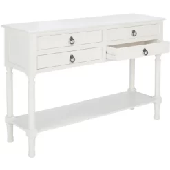 Haines 4 Drawer Console Table - Safavieh -Safavieh Store GUEST 5c422e21 2fd1 4853 a539 958ae07ae177