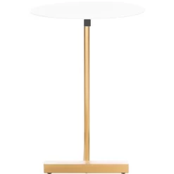 Haylee Round Side Table - Safavieh -Safavieh Store GUEST 5d3c390a fe9d 4d8a 8f31 c59dceecd09b