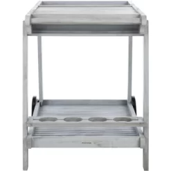 Orland Tea Trolley - Grey - Safavieh 11 Orland Tea Trolley - Grey - Safavieh -Safavieh Store GUEST 6393771a 6055 43de b375 a66ae14eca00
