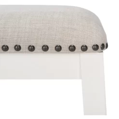 Aero Counter Stool (Set Of 2) - White - Safavieh -Safavieh Store GUEST 6a673546 b815 4cf9 9a00 a09224f74fbc