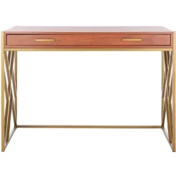 Elaine 1 Drawer Desk - Safavieh -Safavieh Store GUEST 74f985e8 fd4c 4f09 911e 11cb59cdcb7a