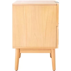 Baisley 2 Drawer Rattan Nightstand - Natural - Safavieh -Safavieh Store GUEST 75c07598 3fa6 4e38 beb3 1437f98459b7