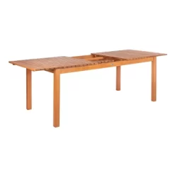 Marson Rectangle Dining Table Natural - Safavieh -Safavieh Store GUEST 7af0b18b aeff 401a a9c7 0c94cf7234d6