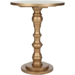 Greta Round Top Accent Table - Safavieh -Safavieh Store GUEST 7cbdf425 0e47 409e 9da9 3325404abffc