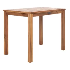 Pratia 5pc Outdoor Set - Natural/Beige - Safavieh -Safavieh Store GUEST 7d693f5d 6120 455a 8ace 5d585ba8d39f