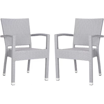Kelda Stacking Arm Chair (Set Of 2) - Safavieh 10 Kelda Stacking Arm Chair (Set Of 2) - Safavieh - Image 10