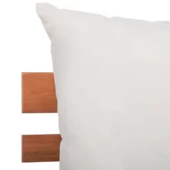 5pc Granton Living Set Teak/Beige - Safavieh -Safavieh Store GUEST 9b9d4b3b ecf9 4bae 85a4 9b8f80f9fcc5