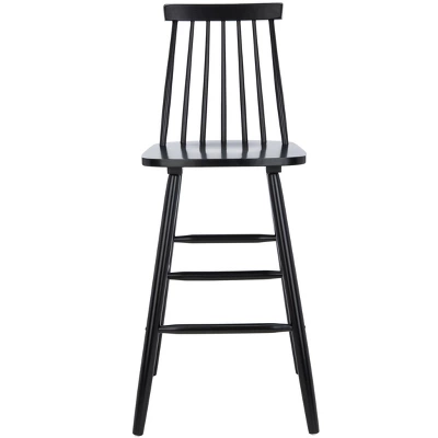 Beaufort Bar Stool (Set Of 2) - Black - Safavieh 2 Beaufort Bar Stool (Set Of 2) - Black - Safavieh - Image 2