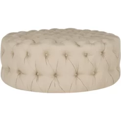 Charlene Tufted Cocktail Ottoman - Safavieh -Safavieh Store GUEST aabd454c 9c94 4cb2 b3d6 a6eca66f1aa6