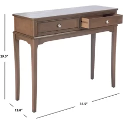 Opal 2 Drawer Console Table - Safavieh -Safavieh Store GUEST b6b1ff56 cc92 4709 8ec3 b021e35e0d62