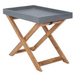 Alten Side Table - Natural/Gray - Safavieh -Safavieh Store GUEST bb84162d 01c2 4ecd a74c e6662347f71c