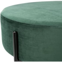 Lisbon Round Cocktail Ottoman - Safavieh -Safavieh Store GUEST be711b07 0cef 401c a22c 5ab880213cec