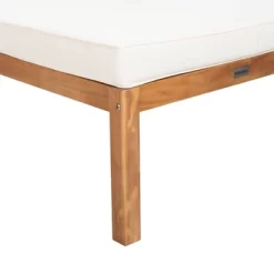 Pratia 5pc Outdoor Set - Natural/Beige - Safavieh -Safavieh Store GUEST bed3721d ea66 4537 87d4 2cd76d848917