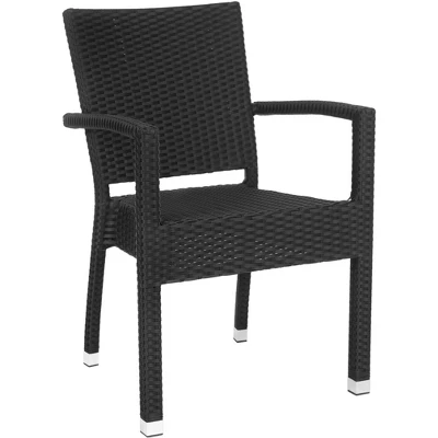 Kelda Stacking Arm Chair (Set Of 2) - Safavieh 3 Kelda Stacking Arm Chair (Set Of 2) - Safavieh - Image 3