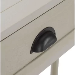 Christa Console Table With Storage - Vintage Grey - Safavieh -Safavieh Store GUEST c34b5e02 a62b 4d02 af16 a9c62a003383