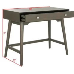 Isadora Midcentury Modern Desk - Safavieh -Safavieh Store GUEST c8dd5c26 b677 4ab9 b335 3e671d31ce93