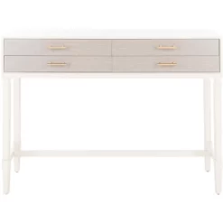 Estella 4 Drawer Console Table - Safavieh -Safavieh Store GUEST cbfab297 4422 4a6e bfdf aeb375229fd4