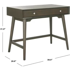 Isadora Midcentury Modern Desk - Safavieh -Safavieh Store GUEST ced16314 6675 4736 85d5 68b9cd2387b8