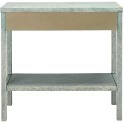 Asa 2 Drawer 1 Shelf Console Table - Turquoise/Antique Gold - Safavieh -Safavieh Store GUEST cfae517b cbb8 4e0c 88b0 c86fa245c2ef