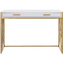 Elaine 1 Drawer Desk - Safavieh -Safavieh Store GUEST d96191dc 555f 41e4 9636 f99eb985eba6