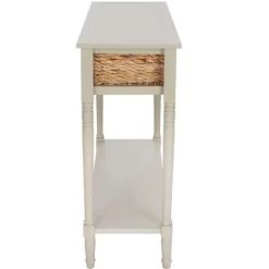 Christa Console Table With Storage - Vintage Grey - Safavieh -Safavieh Store GUEST daf9762c 234a 4058 96dc 04d7fa1e6d07