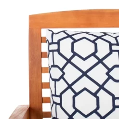 Pate 3pc Bistro Set - Natural/Navy - Safavieh -Safavieh Store GUEST e2e133b9 78b2 434e acce ebf950ce69d0