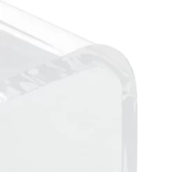 Upton Acrylic Side Table - Clear - Safavieh