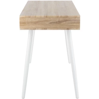 Jorja 1 Drawer 1 Shelf Desk - Safavieh 5 Jorja 1 Drawer 1 Shelf Desk - Safavieh - Image 5