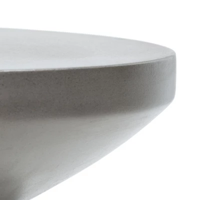 Katara Concrete Accent Stool - Safavieh 1 Katara Concrete Accent Stool - Safavieh