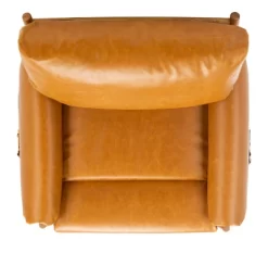 Oslo Mid Century Arm Chair - Caramel/Natural - Safavieh -Safavieh Store GUEST f2ad3d30 c92f 40ce 919b e4bc005b6604