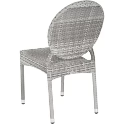 Valdez Indoor Outdoor French Bistro Stacking Side Chair (Set Of 2) - Grey - Safavieh 8 Valdez Indoor Outdoor French Bistro Stacking Side Chair (Set Of 2) - Grey - Safavieh -Safavieh Store GUEST f6a3ec7f 948b 40a3 a8b6 638b9c91925d