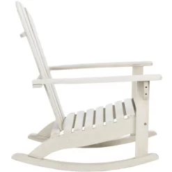 Brizio Adirondack Rocking Chair - White - Safavieh 10 Brizio Adirondack Rocking Chair - White - Safavieh -Safavieh Store GUEST ff337c95 8133 4fb7 9eb0 2255073ed52d